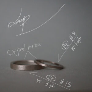 結婚指輪の詳細