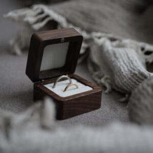 結婚指輪用木製ケース